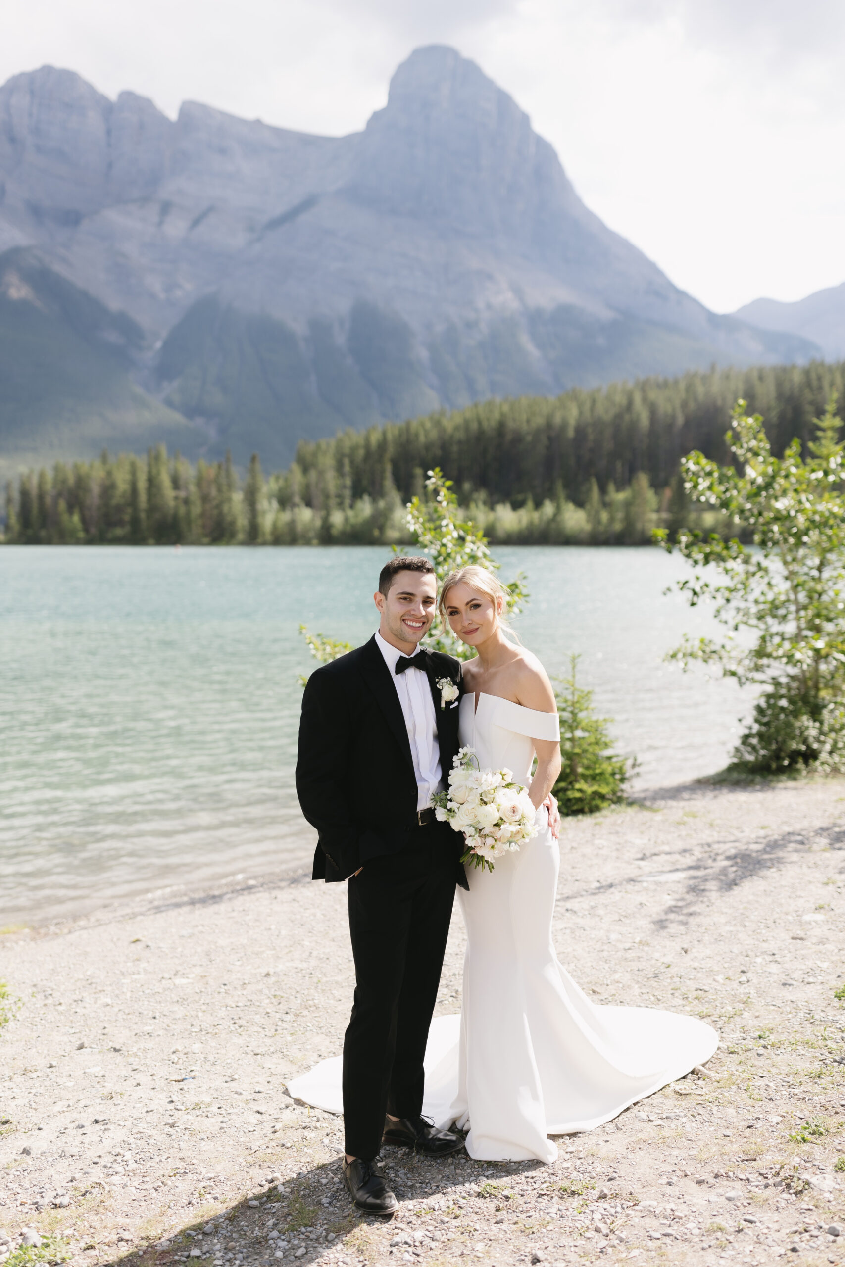 Modern Mountain Wedding at the Malcolm in Canmore, Calgary and Canmore Wedding Photographer